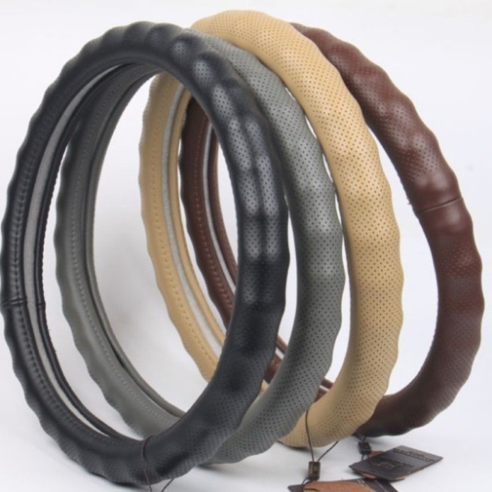 BỌC VÔ LĂNG XE SKODA KUSHAQ SIZE 38CM – DA CAO CẤP, CHỐNG TRƠN