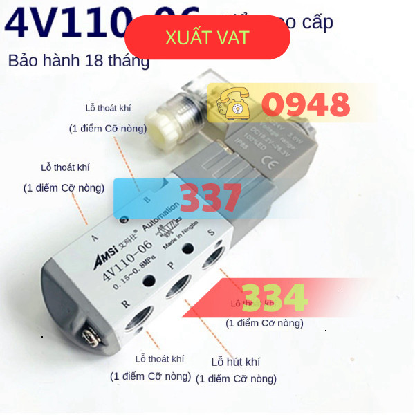 Van Điện Từ 4v110-06