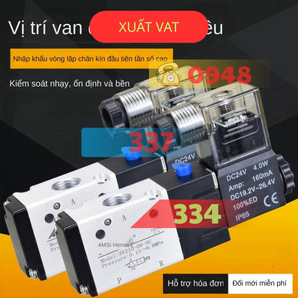Van Điện Từ  3v210-08 3v310-10  220V 24V