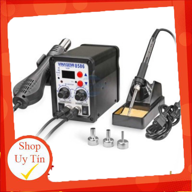 Vinasemi 8586 Máy Hàn Khò 750W Tự Ngắt, 220VAC, 100-480℃ Giang Tech Hub