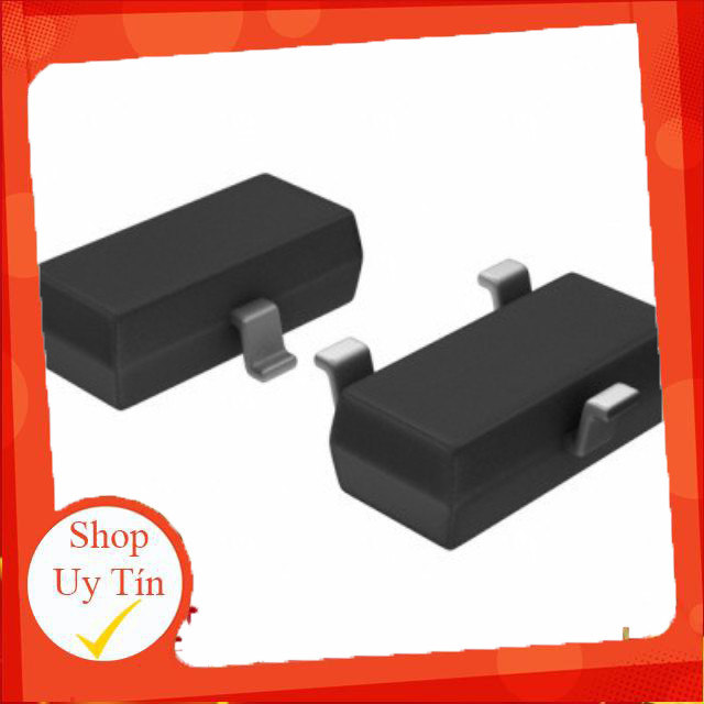 [100 Cái]- BC847B Transistor NPN 45V 0.1A SOT-23 Giang Tech Hub