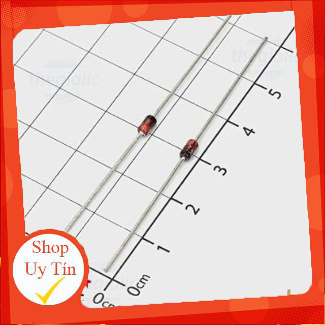 [50 Cái]- 1N4733A Diode Zener 5.1V 1W Giang Tech Hub
