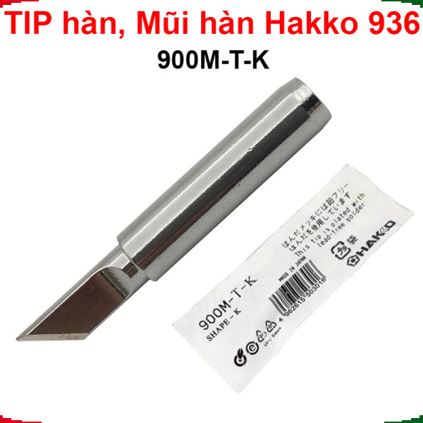 [Giá sỉ] Mũi hàn thiếc, mũi hàn 936, 900M - T thường, HAKKO