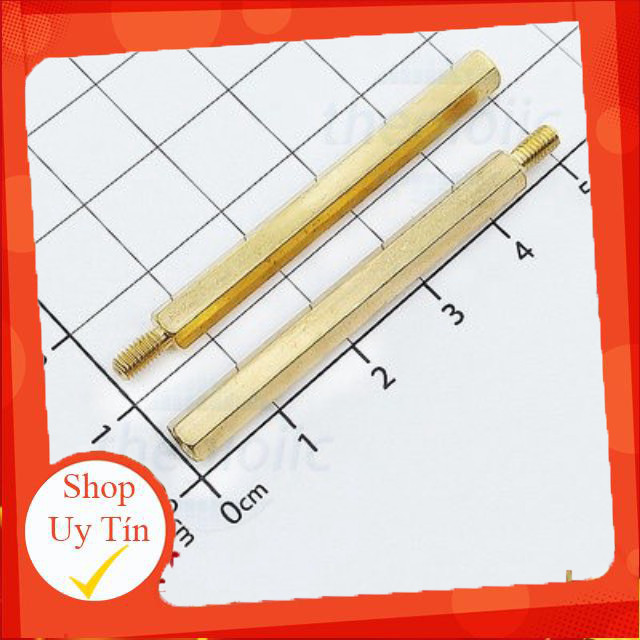 [3 Cái]- Trụ Đồng HEX-M3 Đực-Cái Dài 45mm Giang Tech Hub