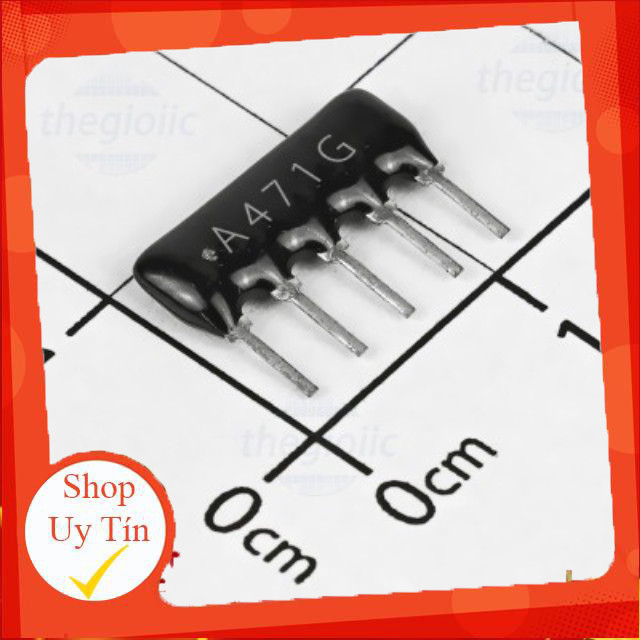 [20 Cái]- A05-471GP Điện Trở Thanh 5 Chân 470 Ohm 5% Giang Tech Hub