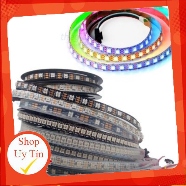 LED Dây 5050 RGB WS2812 60 LED/m 5VDC Dài 1m Giang Tech Hub