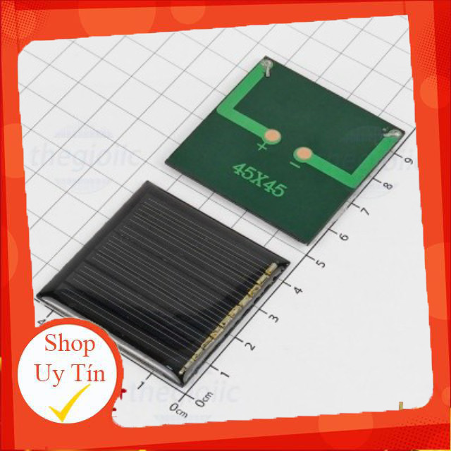 Tấm Năng Lượng Mặt Trời 0.25W 5V Giang Tech Hub