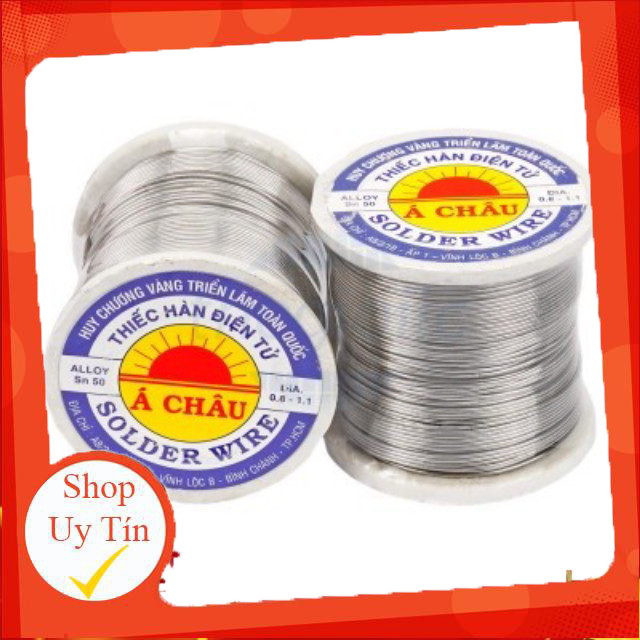Thiếc Hàn 0.8 Sn50 Pb50 150G Á Châu Giang Tech Hub