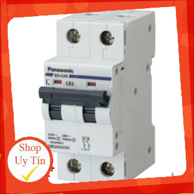 BBD2402CNV Aptomat MCB Panasonic 2 Cực 40A Giang Tech Hub