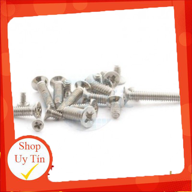 [10 Cái]- Vít Máy KM M6 x 16mm Giang Tech Hub