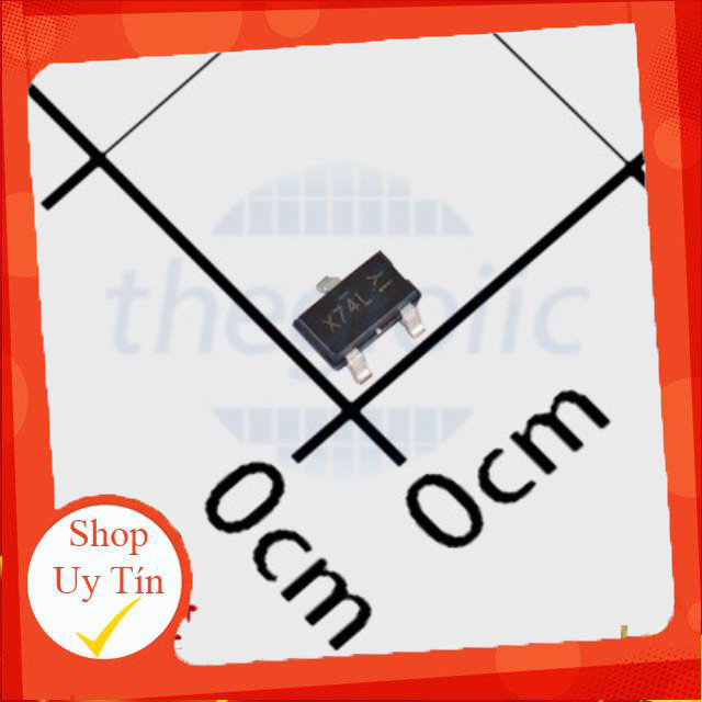 [10 Cái]- AO3407A MOSFET Kênh P 30V 4.3A SOT-23-3 Giang Tech Hub