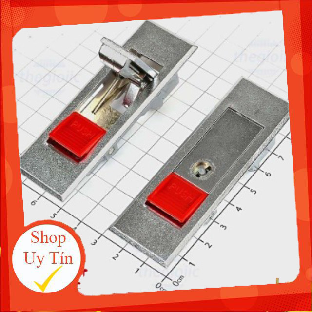 MS603-1R Khoá Tủ Điện Nhôm 86mm Kèm Chìa Khóa Giang Tech Hub