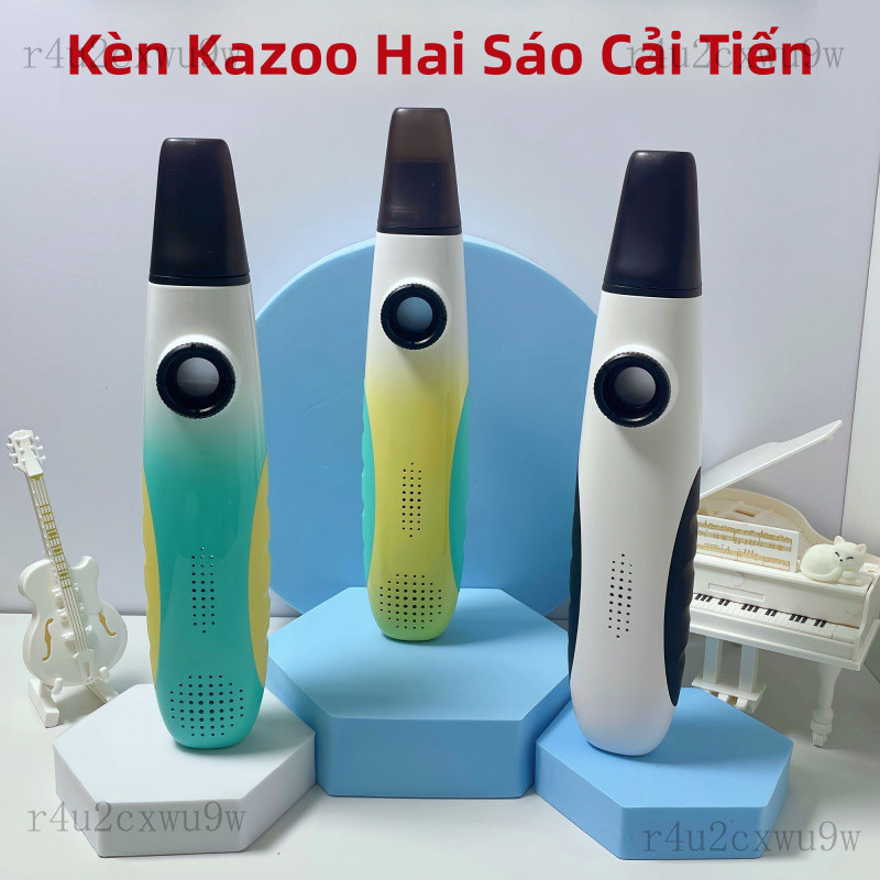 Kèn kazoo cao cấp, nhạc cụ âm thanh chuyên nghiệp dành cho trẻ em, kèn kazoo cho người mới bắt đầu, 