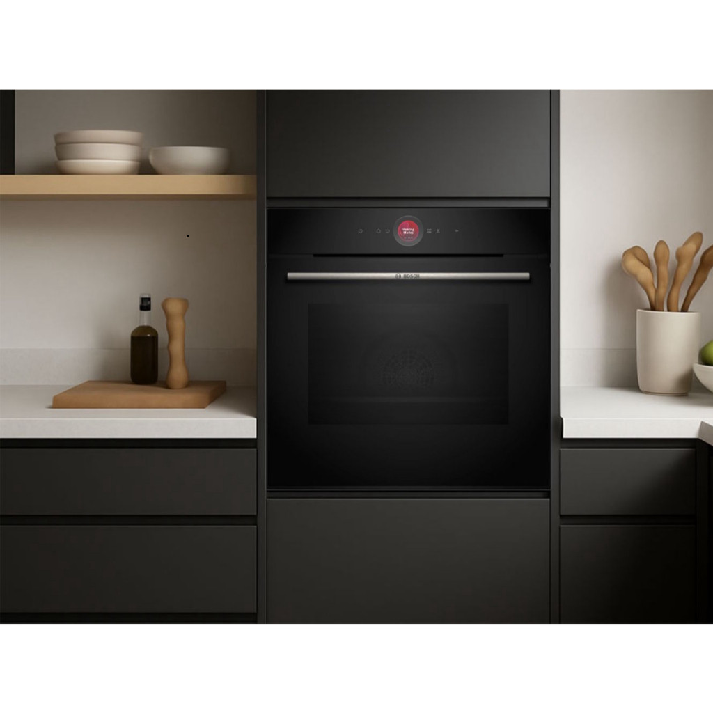 GIAO TOÀN QUỐC - Lò Nướng Âm Tủ Bosch HBG7341B1B - Serie 8 – 71L Cao Cấp, Nướng Chuẩn Châu Âu
