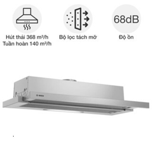 GIAO TOÀN QUỐC - Máy Hút Mùi Âm Tủ Bosch DFT93AC50 - Thiết Kế Gọn Gàng, Hút Mạnh Hiệu Quả