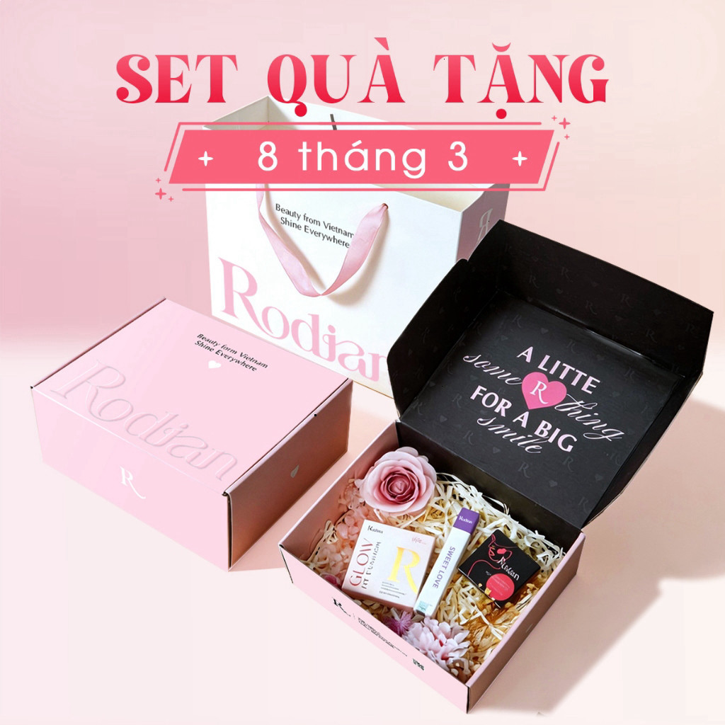 Nàng Thơ Sweet Love Combo - Phấn Má Hồng + Phấn Nước + Nước Hoa Hồng

Hoặc:

Phấn Má Hồng Rodian + P