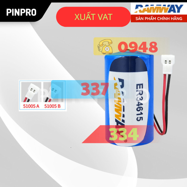 Pin Ramway ER34615 3.6V 19000mAh chính hãng