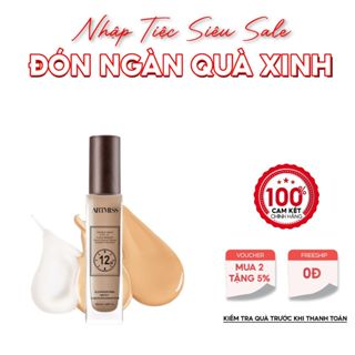 Kem nền ARTMISS  mỏng nhẹ, lâu trôi, giữ nền kiềm dầu kéo dài 12 giờ 40ml 2024