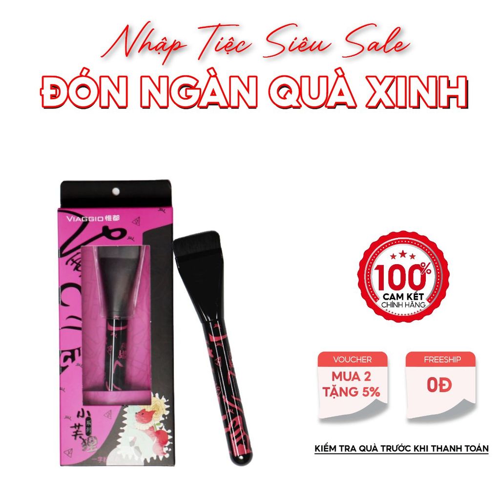 Cọ Tán Nền Viaggio – Hoàn Thiện Lớp Nền Mịn Mượt, Tự Nhiên Như Da Thật
