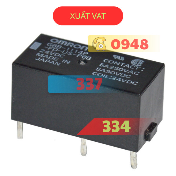 Mô-đun rơle Omron G6B-1114P-FD-US-P6BG6B-1174P-FD-US-P6B DC24