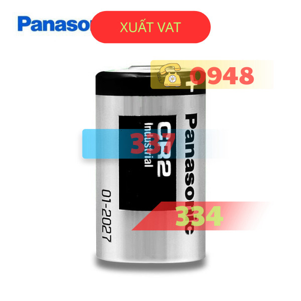 Pin Panasonic CR2 Industrial CR15H270 chính hãng 1 viên