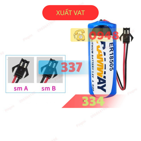 Pin Ramway ER18505 3.6V 4000mAh chính hãng