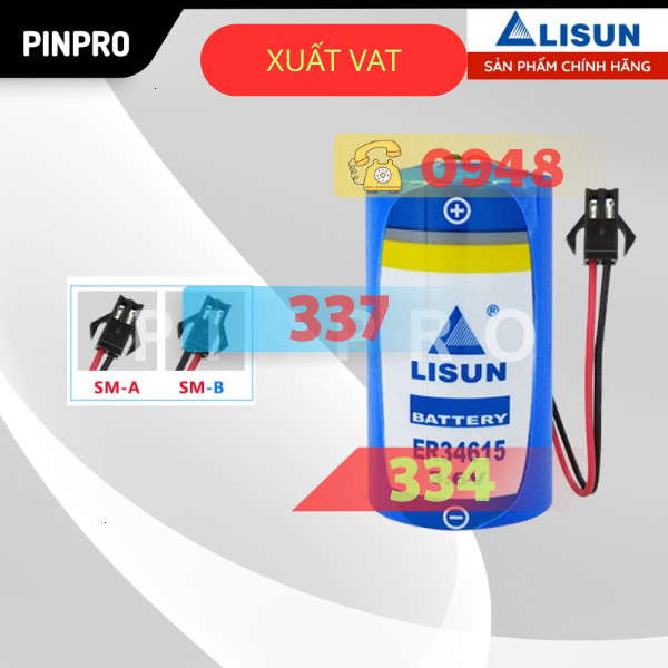 Pin Lisun ER34615 3.6V 19000mAh chính hãng