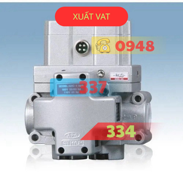 Van điện từ ANHYUP Double Solenoid Valve 3/4