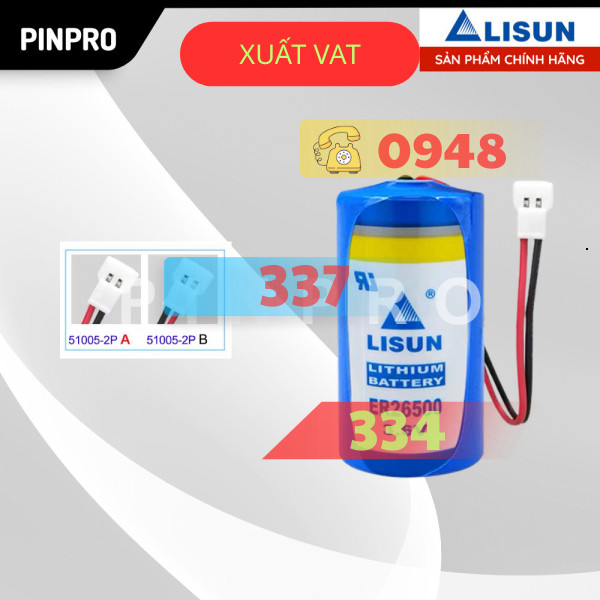Pin Lisun ER26500 3.6V 9000mAh chính hãng