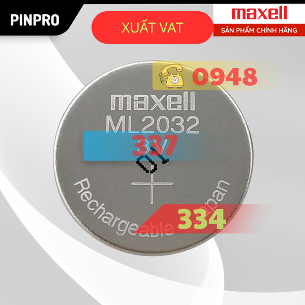 Pin sạc Maxell ML2032 3V chính hãng