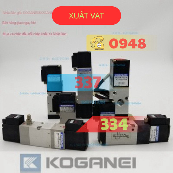 Van Điện Từ Koganei  180-4e1/4e2-83-psl-pll/183-4e2-83-pll/Psl