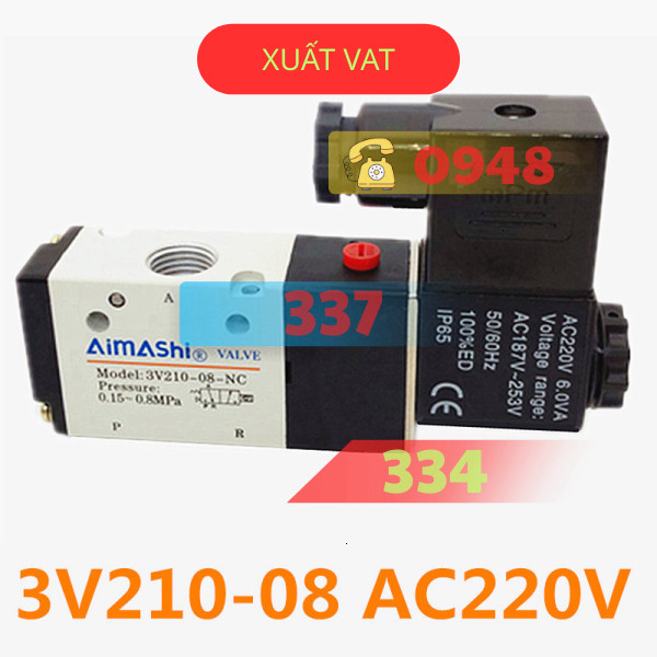 Van Điện Từ 3v210-08dc24v