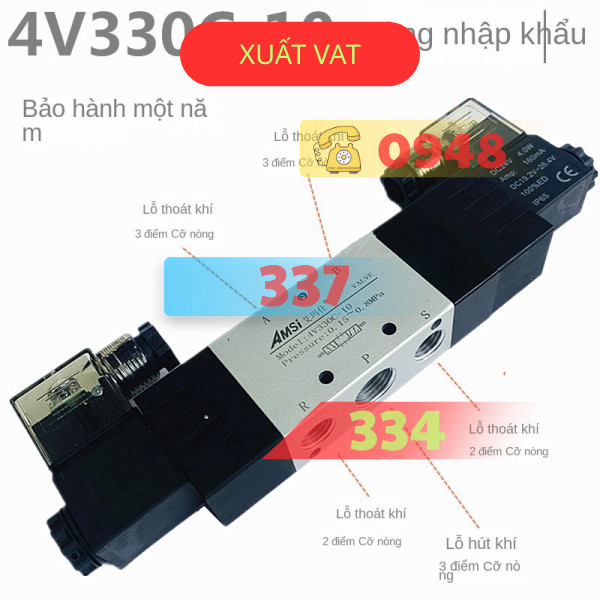 Van Điện Từ Hai Đầu 4v330c-10