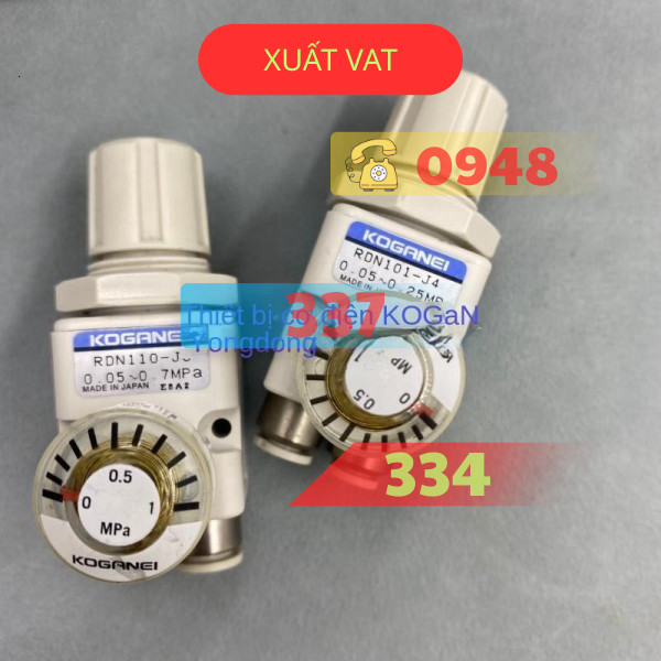Van Điều Chỉnh Áp Suất Koganei RDN100101110111-J4J6-GD18