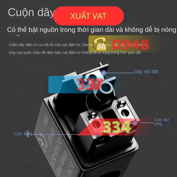 Van Điện Từ Khí Nén 4v210-08 4v310-10 Van Khí 4v410-15