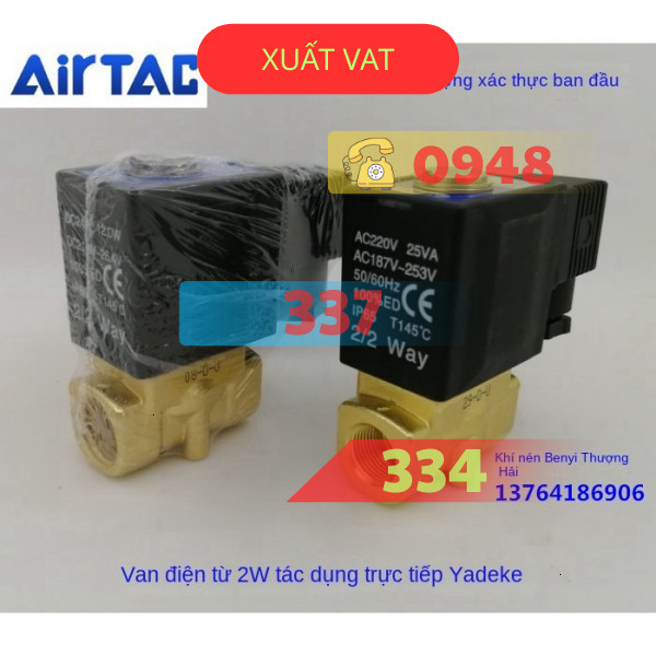 Van Điện Từ Điều Khiển Chất Lỏng 2w030-08 06A 2w050-10 15B
