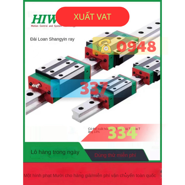 HIWIN  Hgh25ca/Egh15/Mgn9c/Hgw30c/Ha