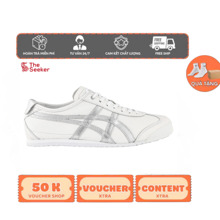 Giày thể thao sneaker Onitsuka Tiger Mexico 66 SD 'Silver' 1183A592-200