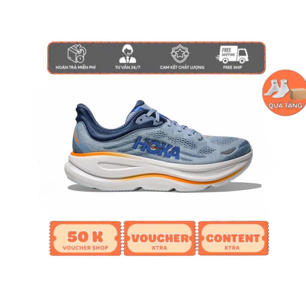 Giày thể thao Chạy bộ Hoka Bondi 9 Wide - Drizzle / Downpour