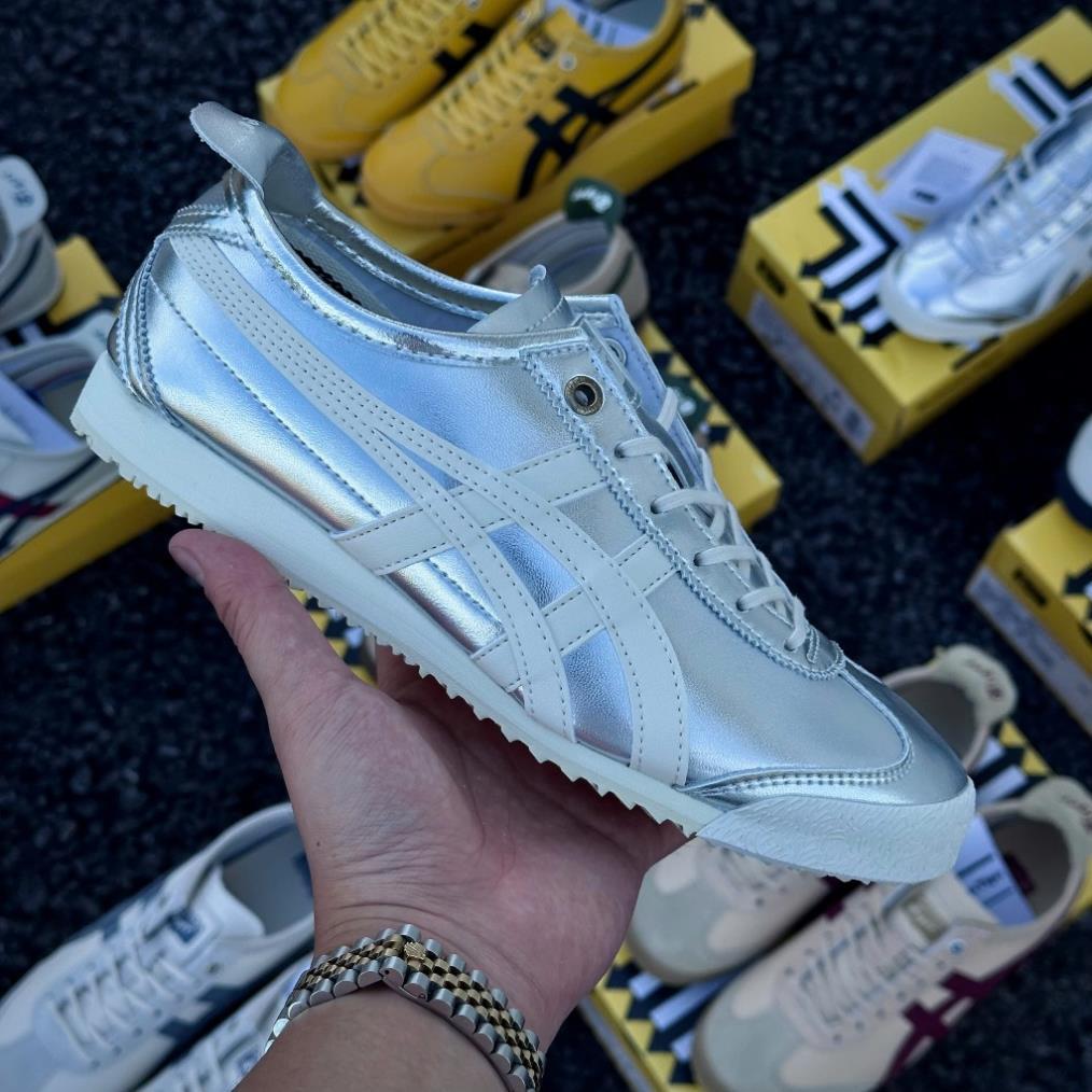 Giày Onitsuka Tiger MEXICO 66 SD ''SILVER OFF WHITE' [1183B566 021]