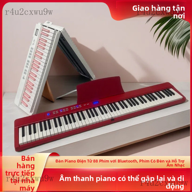 88Đàn piano gấp gọn, đàn piano điện tử Bluetooth, đàn piano điện thông minh, đàn piano chuyên nghiệp