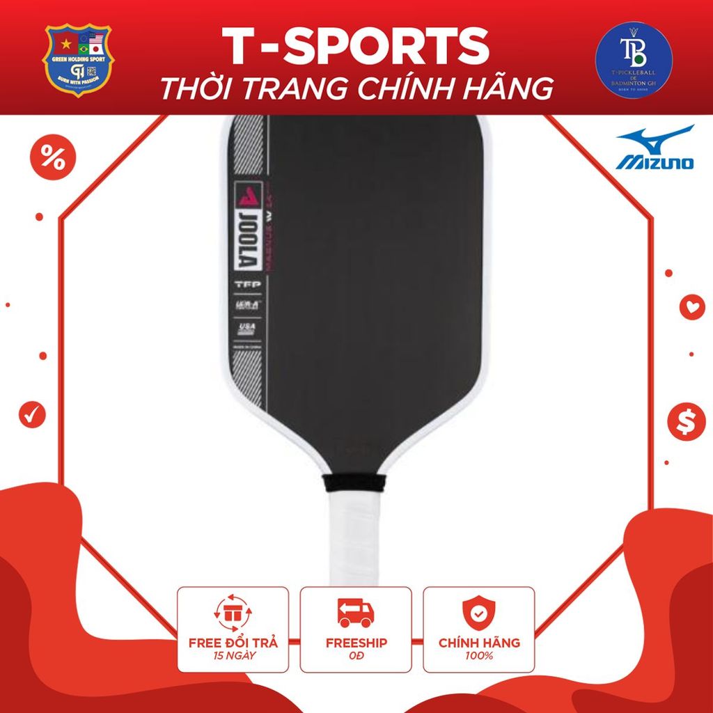Vợt Pickleball Joola SS25 - Tyson McGuffin Magnus Pro IV / Gen 4 - 14mm và 16mm - Grip êm