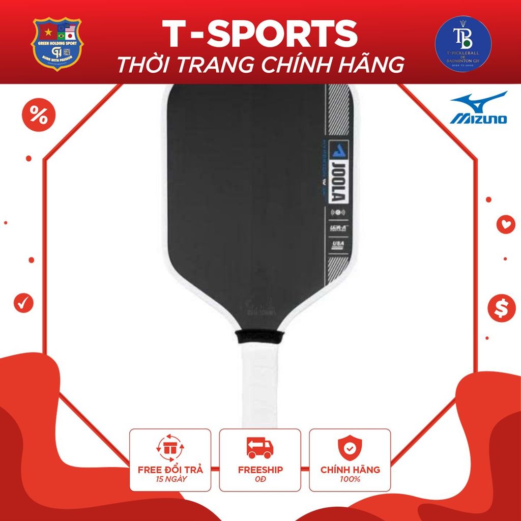 Vợt Pickleball Joola SS25 - Hyperion Pro IV / Gen 4 14mm - Tấn Công + Kiểm Soát Cao