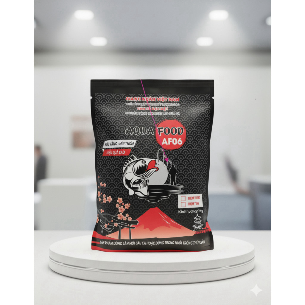 Mồi câu H88 25 KG/ aqua Mix Bông Tuyết Hài Hước Siêu Dễ Dàng