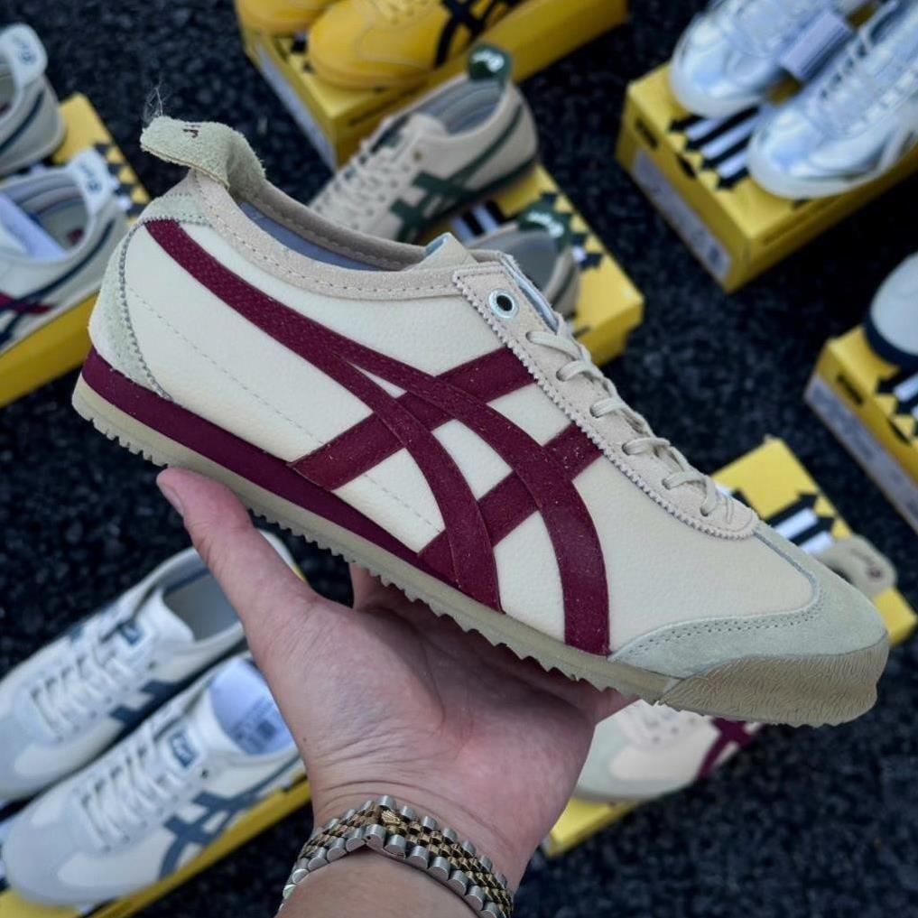 Giày Onitsuka Tiger MEXICO 66 SD BEIGE/BEET JUICE