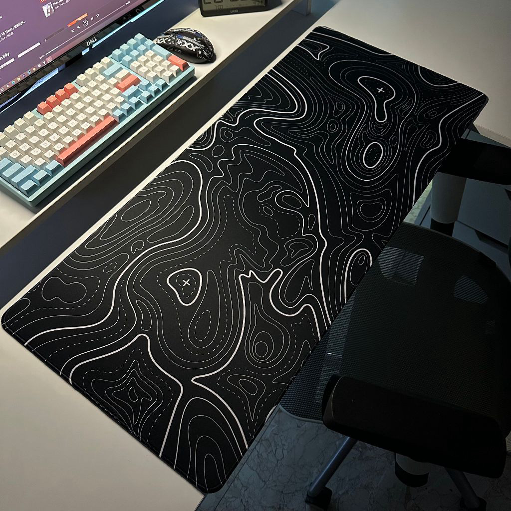 Pad Chuột Gaming 90x40 / 80x30cm, Lót Chuột Cỡ Lớn Setup Bàn Làm Việc