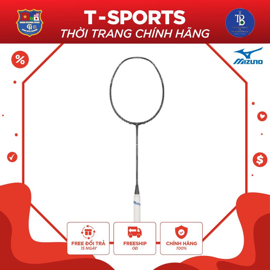 Vợt Cầu Lông Mizuno JPX 8.1 PRO 3U5 – Chính Hãng, Nặng Đầu, Thân Cứng, Tấn Công Mạnh