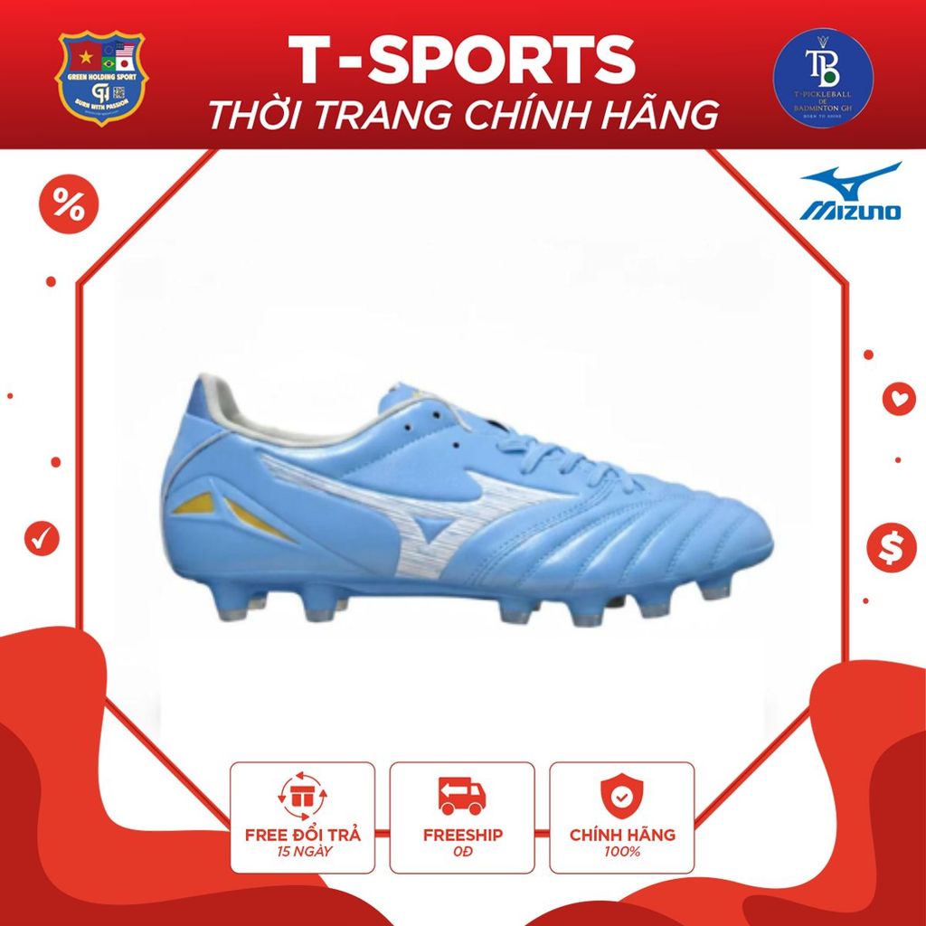 Giày đá bóng Mizuno Morelia Neo 4 Pro FG Platinum - giày đá bóng sân cỏ tự nhiên cao cấp, thế hệ mới