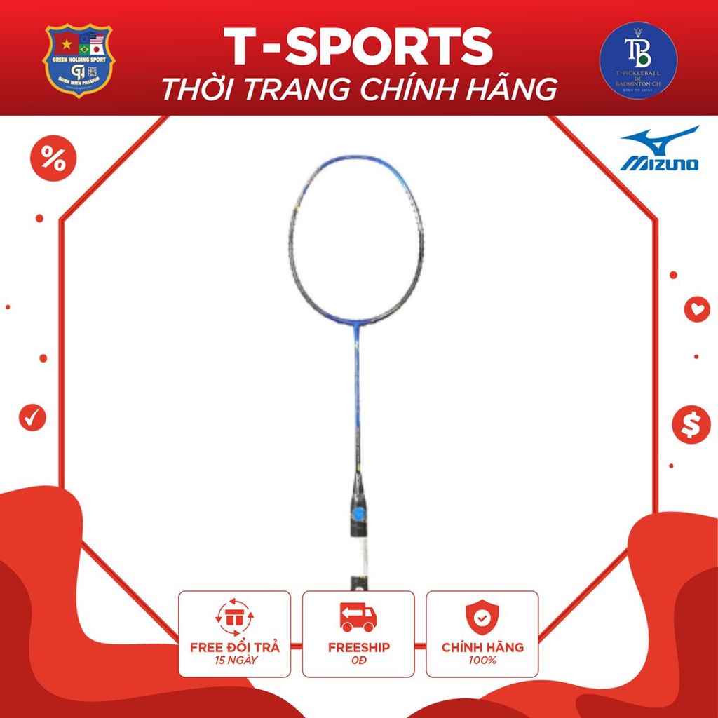 Vợt cầu lông Mizuno JPX Reserve Edition MB – Xanh chính hãng, 4U5, thân cứng, đầu nặng, công thủ toà