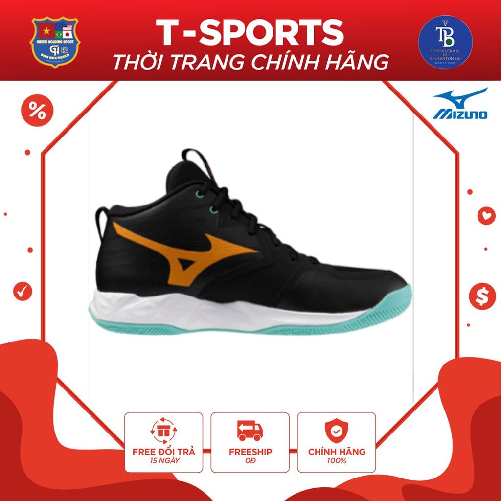 Giày Cầu Lông Mizuno Wave Momentum Pro Mid - Giày Cổ Mid Chuyên Nghiệp, Hấp Thụ Lực & Hoàn Trả Năng 